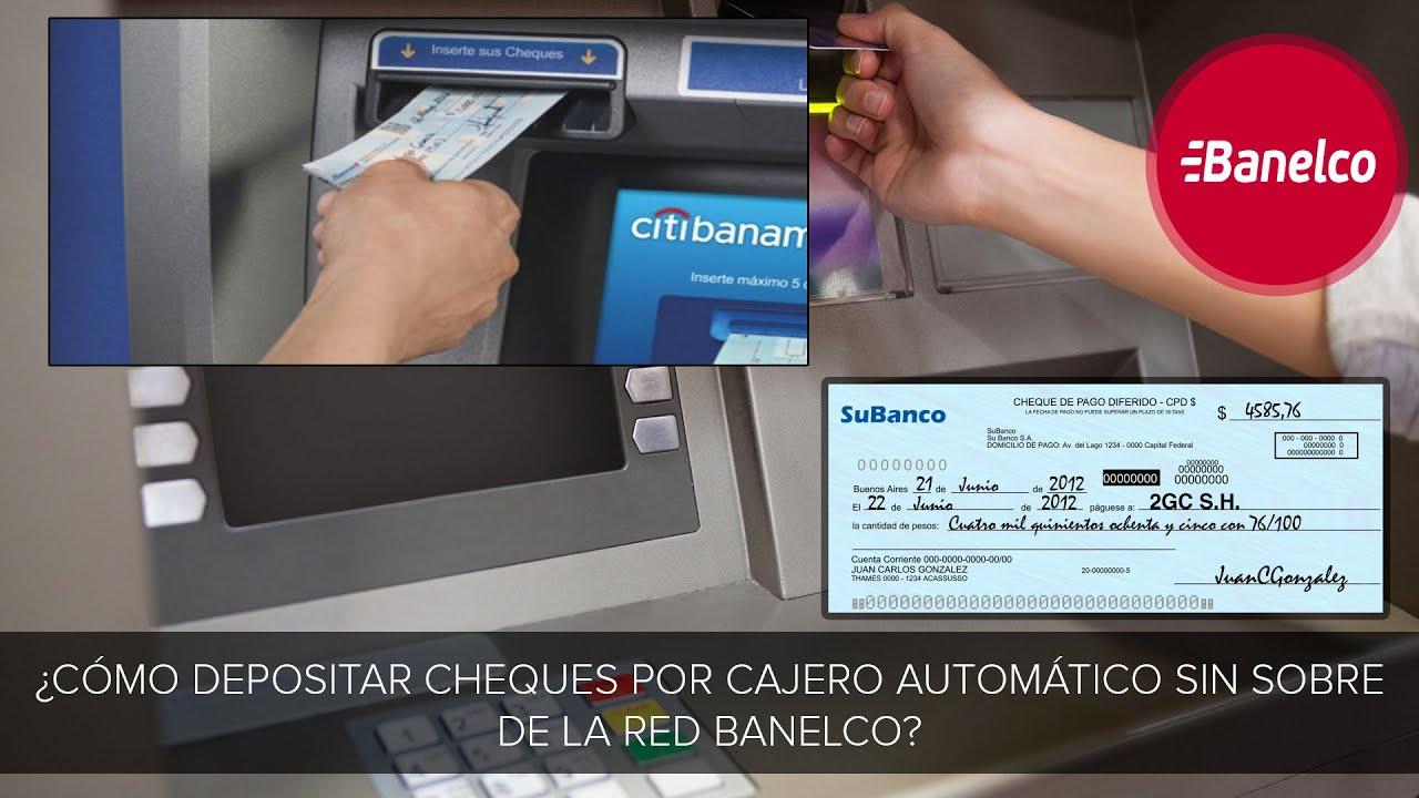 Cómo depositar cheques en cajeros Bancomer: Guía paso a paso